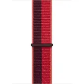 Apple Watch 42/44/45 mm Nylon Sport Loop Bracelet de Montre RED