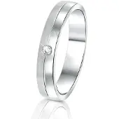 Lucardi Bague argent / transparent