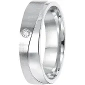 Lucardi Bague argent / transparent