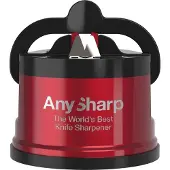 AnySharp Aiguiseur Couteau Wismer A Couteaux Red