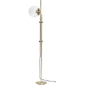 Hubsch Lampadaire métal / verre - laiton