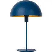Lucide Lampe de table éclectique bleue E14 Siemon