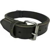 Brekz Collier en cuir souple Asher pour chien