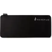 Surefire Silent Flight RGB-680 (XL), Tapis de souris, Noir