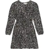 Garcia Short Sleeve Dress Noir 12-13 Years Fille