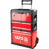 YATO Chariot à outils avec 2 tiroirs 52x32x72 cm