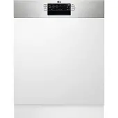 AEG - FES5368XZM - Integrovaná myka nádobí - nerezová ocel - 60 cm