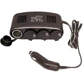 Carpoint Prise 4 voies 12V 10A