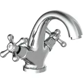Schutte Mitigeur de lavabo à 2 poignées ELK Chrome