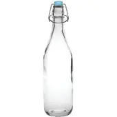 Olympia Bouteilles d'eau en verre avec bouchon basculant, 520 ml (6 pièces)