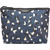 Gillian Jones Makeup Purse Blue Leopard