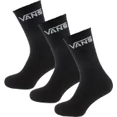 Vans Chaussettes de - Classic Crew (3er Pack) - EU38-42 - EU 43-47 - pour Unisexe - noir - Taille EU 38-42