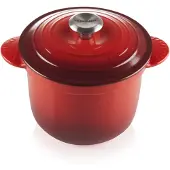 Le Creuset Casserole Le Creuset Cocotte Every Rouge Cerise Black 18 cm