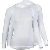 Avento Maillot de Corps Avento Femmes Manches Longues Blanc (x2)-Taille 36