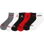 Jordan Chaussettes gris / rouge / noir / blanc