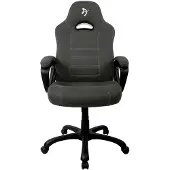 AROZZI Enzo Woven Fabric Chaise Gaming - Noir/Gris