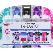 Tulip Tie-Dye Kit Carousel - Kit de bricolage créatif pour enfants et adultes