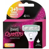 Wilkinson Rasoir de remplacement Quattro For Women Sensitive pour femmes 1 - Wilkinson Sword