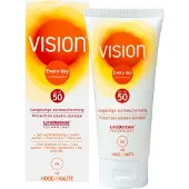 Vision Every Day Sun Protection SPF 50 Crème solaire pour une protection longue durée Résistant à l'eau (Crème solaire, SPF 50, 100 ml)