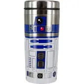 Paladone Star Wars - R2-D2 Mug de voyage (PP3812SW), Tasse, Bleu, Rouge, Blanc, Gris, Argent