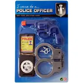 Johntoy Police Playset 10 cm
