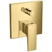 Hansgrohe Metropol Mitigeur bain/douche à encastrer avec manette (finition or poli)