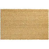 Generique paillasson uni - 40x60 cm - style classique - coloris naturel
