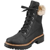 Rieker Bottines à lacets noir