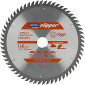 Norton Lame de scie circulaire Clipper Bois / Matériaux composites 160x20 60Z