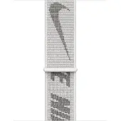 Apple Watch 38/40/41 mm Bracelet de montre en Nylon Boucle Sport Nike Blanc Polaire
