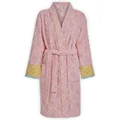 Pip studio Peignoir Pip Studio Jacquard Check Roze-XL