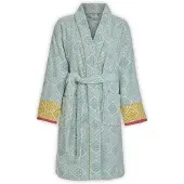 Pip studio Peignoir Pip Studio Jacquard Check Licht Blauw-M