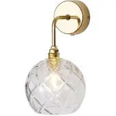 Ebb & Flow Rowan Applique en Cristal Gold | Large check E14IP20