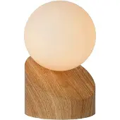 Lucide Len Lampe de Table Licht hout