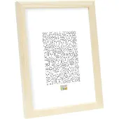 Deknudt Cadre photo couleur naturel en bois 20x30