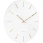 Karlsson Horloge murale design 5821WH blanc 30cm