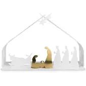 Alessi Crèche en écorce lot de 2