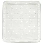 kela Tapis de douche KRETA PVC blanc 55x55cm KL-22360