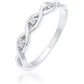 Elli PREMIUM Bague 'Knoten' argent