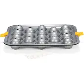 Patisse Moule à biscuits 32 x 29 cm acier jaune argenté, Moule à gâteau, Argent