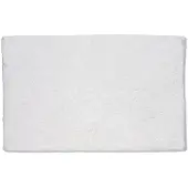 kela Tapis de Bain Kela Ladessa Uni Snow White-55 x 65 cm