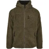 Brandit Veste en polaire vert