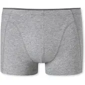 Schiesser Boxers gris chiné / noir