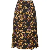 Object Jupe 'LAILA LILITI' marron / curry / lilas / noir