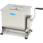 Maxima - Mélangeur de viande Gastro - 30 l - 25 kg de viande - Bol basculant - Manuall