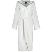 Cawö Peignoir Cawö Home 832 Capuchon Women White-XL