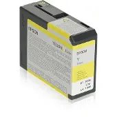 Epson T580 (C13T580400) - Jaune - Cartouche d'encre