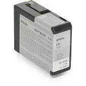 Epson T580 (C13T580700) - Noir clair - Cartouche d'encre