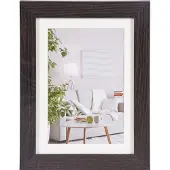 Henzo Cadre photo Moderne - 13x18cm - Marron foncé