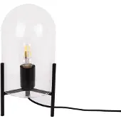 Leitmotiv Lampe de table avec abat-jour en verre BELL, Ø 16 cm